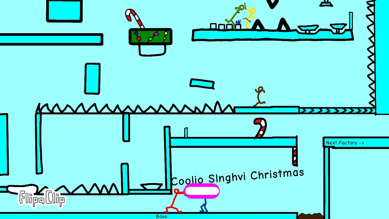 Stick vs Factory 6 [Holiday Special!] #winter #christmas #holidays