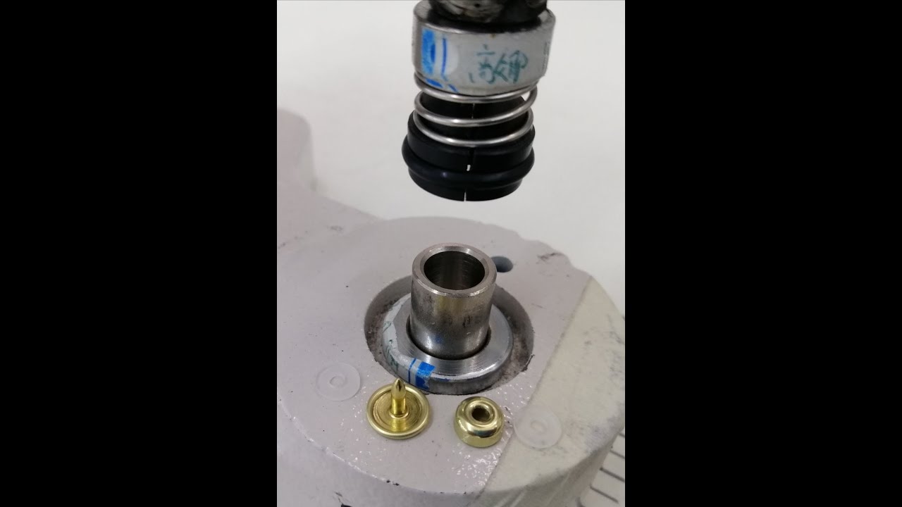SETUP SNAP BUTTON DIE