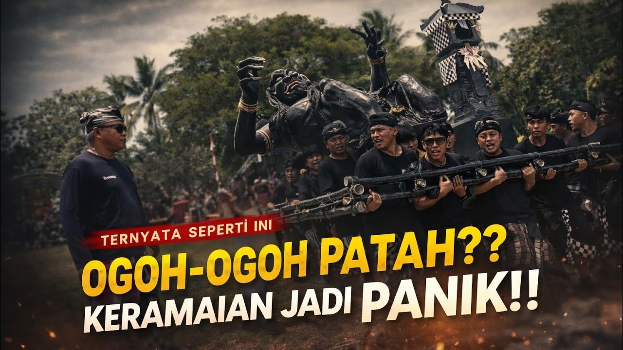 Tak Disangka! OGOH-OGOH TIBA-TIBA PATAH Saat Festival