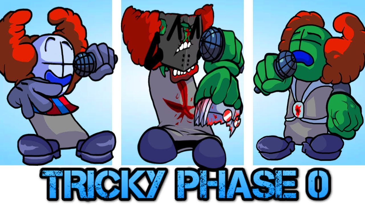 FNF Tricky Phase 0 Mod FULL WEEK + SONIC exe [FULL WEEK] [hard]