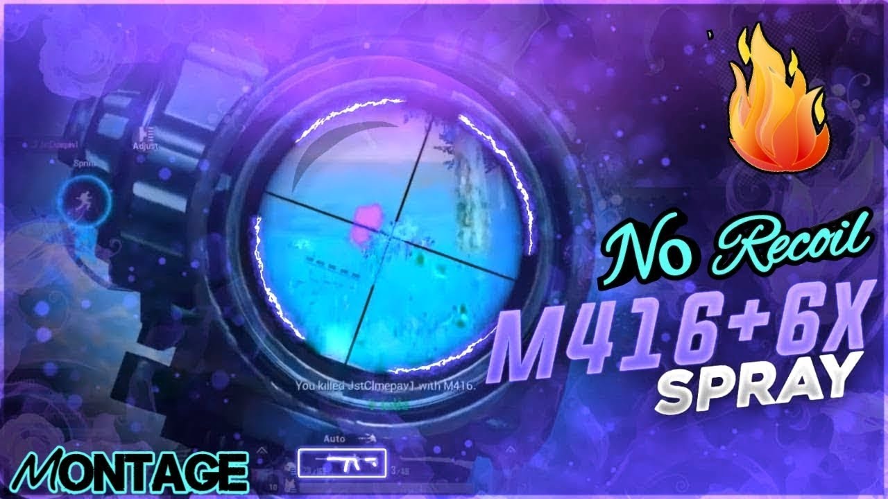 PUBG Montage  M416+6x Spary