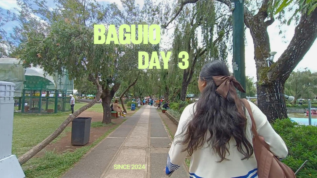Baguio Day 3 | Botanical Garden | Session Road | Cathedral | Burnham Park