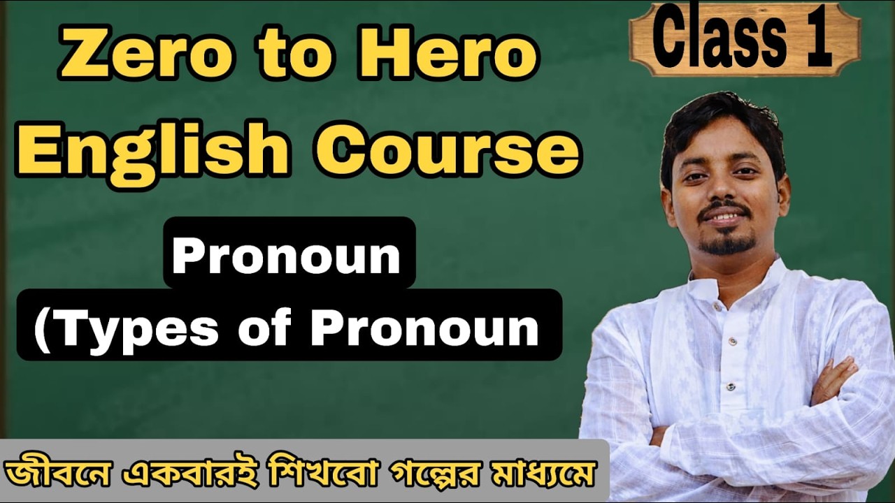 Pronoun and its types Class 1