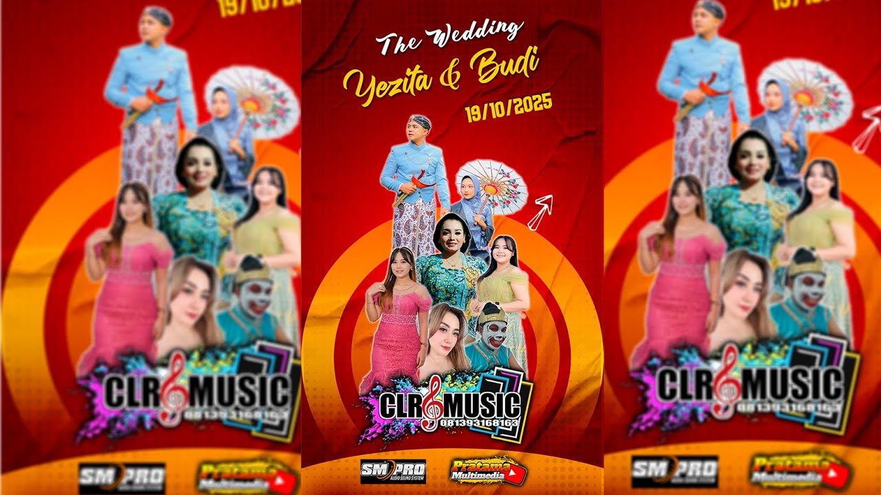 live Part 1 CS. CLR MUSIC Pernikahan  