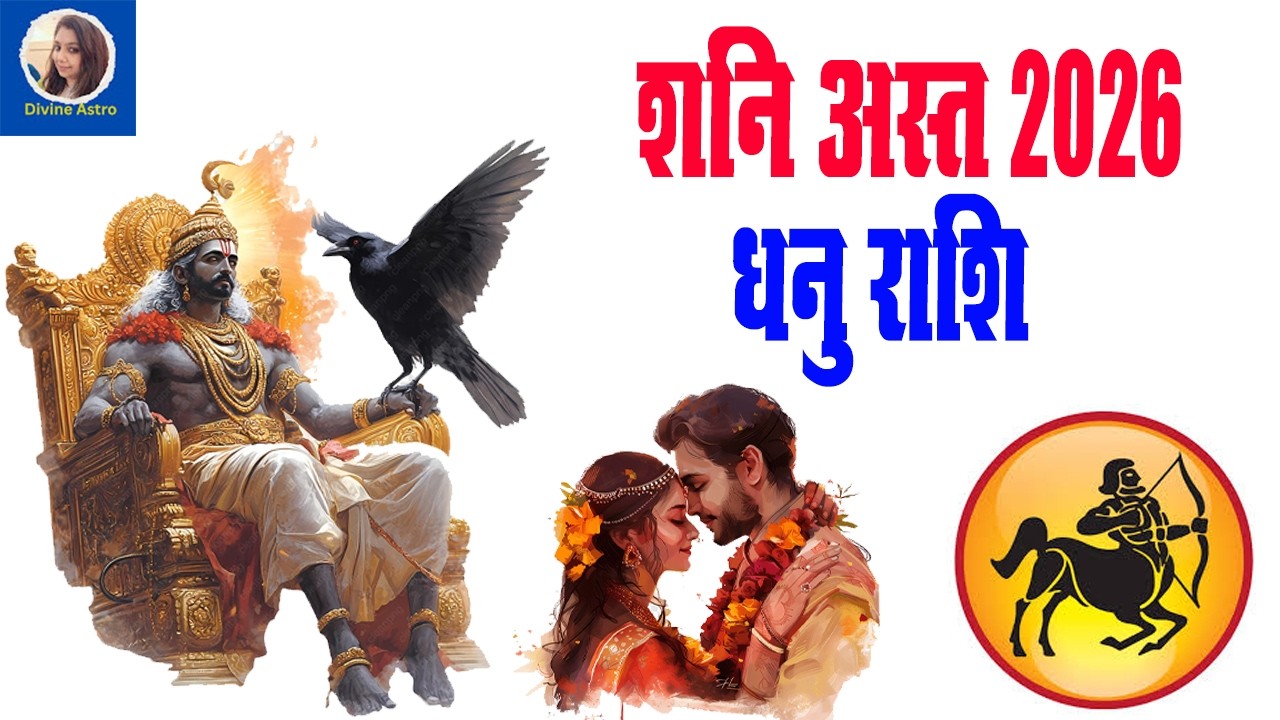Dhanu Rashi Shani Ki Dhaiya 2026 | धनु राशि शनि अस्त 2026 ये सब होकर रहेगा - शनि की अस्त शुरू