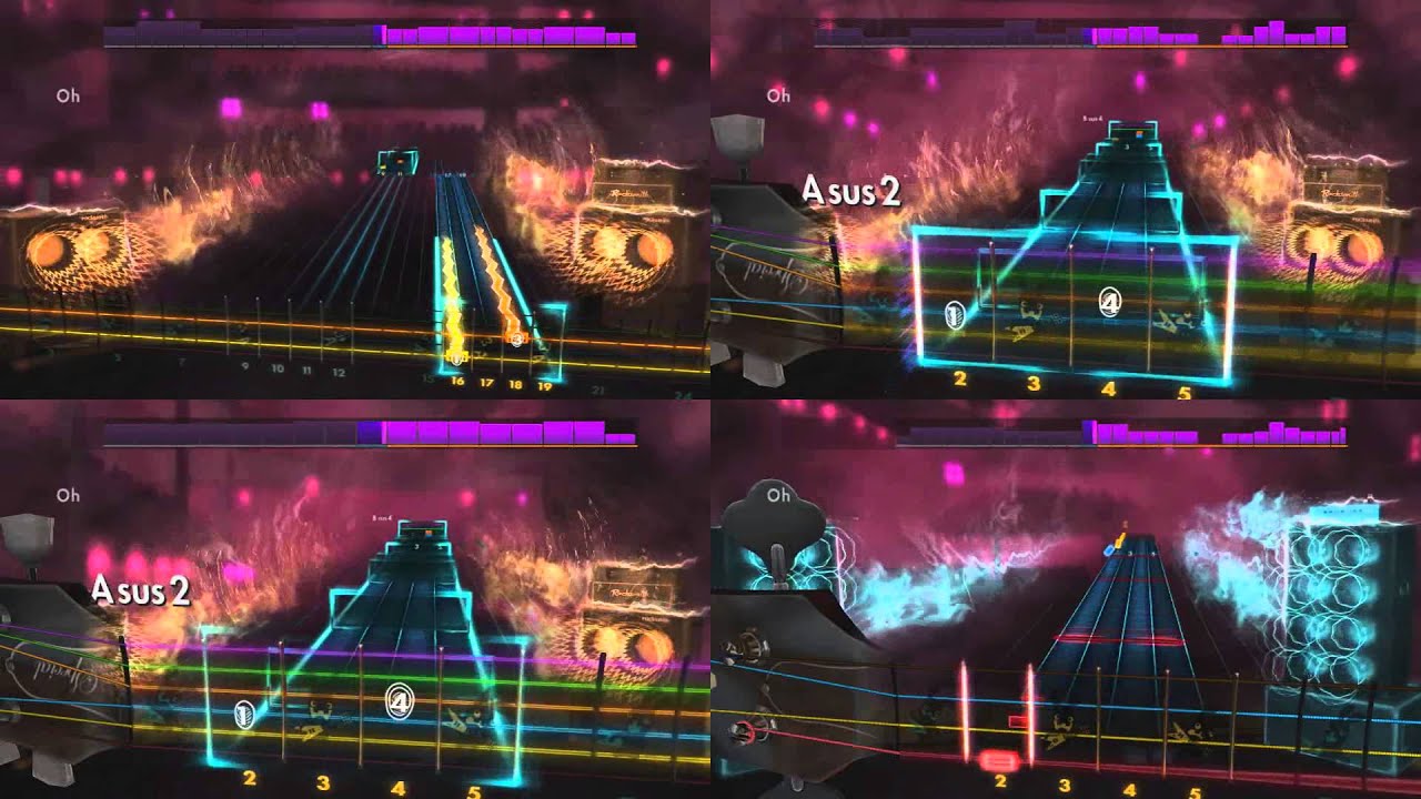 Rocksmith 2014 (Foo Fighters - Best of You) Lead/Rhythm/Alt. Rhythm/Bass