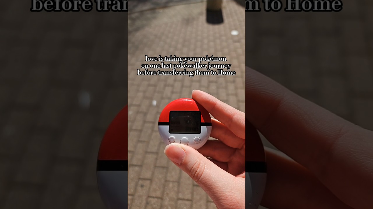 caught in 2014, staying with me always ❤️ #pokemon #pokewalker