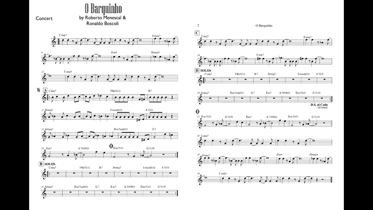 07-O BARQUINHO IN THE STYLE OF MARCOS VALLE  BACKING TRACK