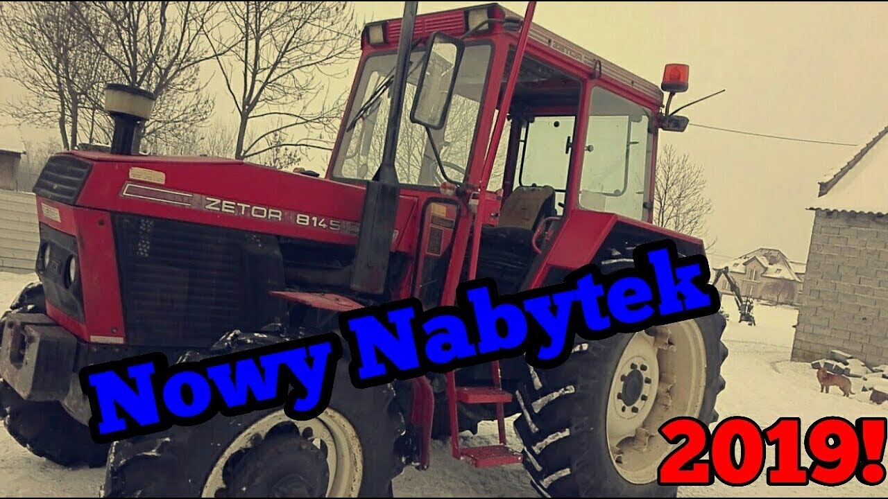 ㋡Nowy Nabytek 2019!☆ZETOR 8145☆㋡ ZTS!!