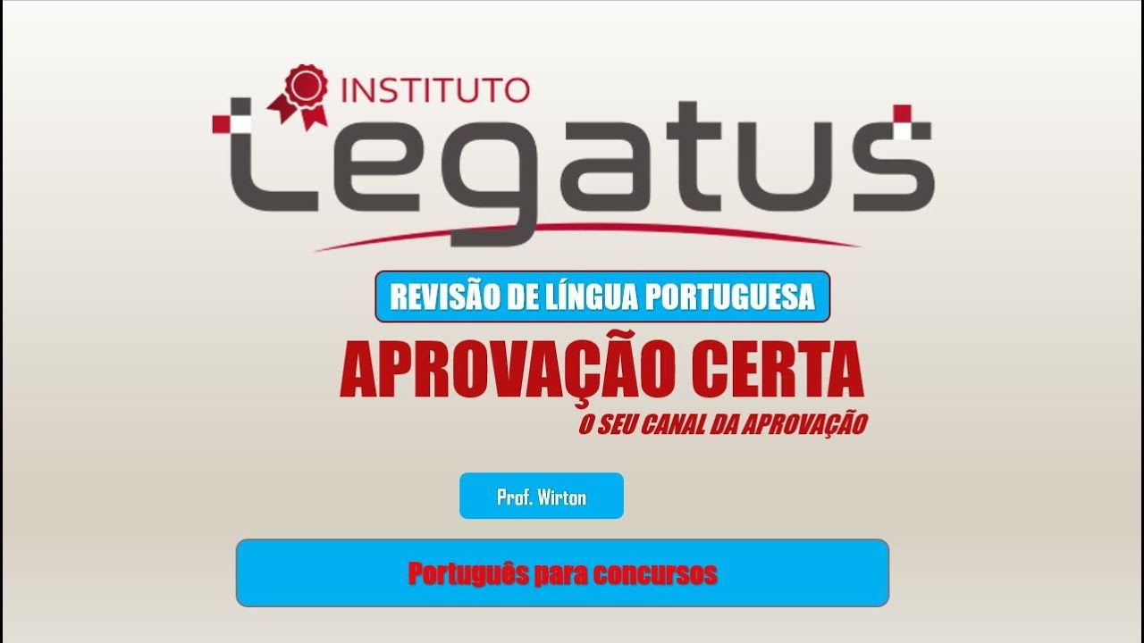 PORTUGUÊS LEGATUS: OS PONTOS-CHAVE DE ORTOGRAFIA, SINTAXE E CONJUNÇÕES PARA SUA PROVA!