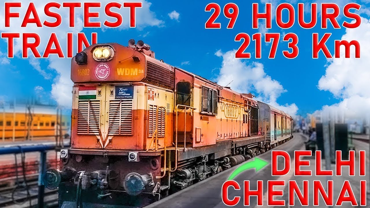 29 hours LHB SLRD Journey | 12269 MGR Chennai Central - H.Nizamuddin Duronto Express #Indianrailways