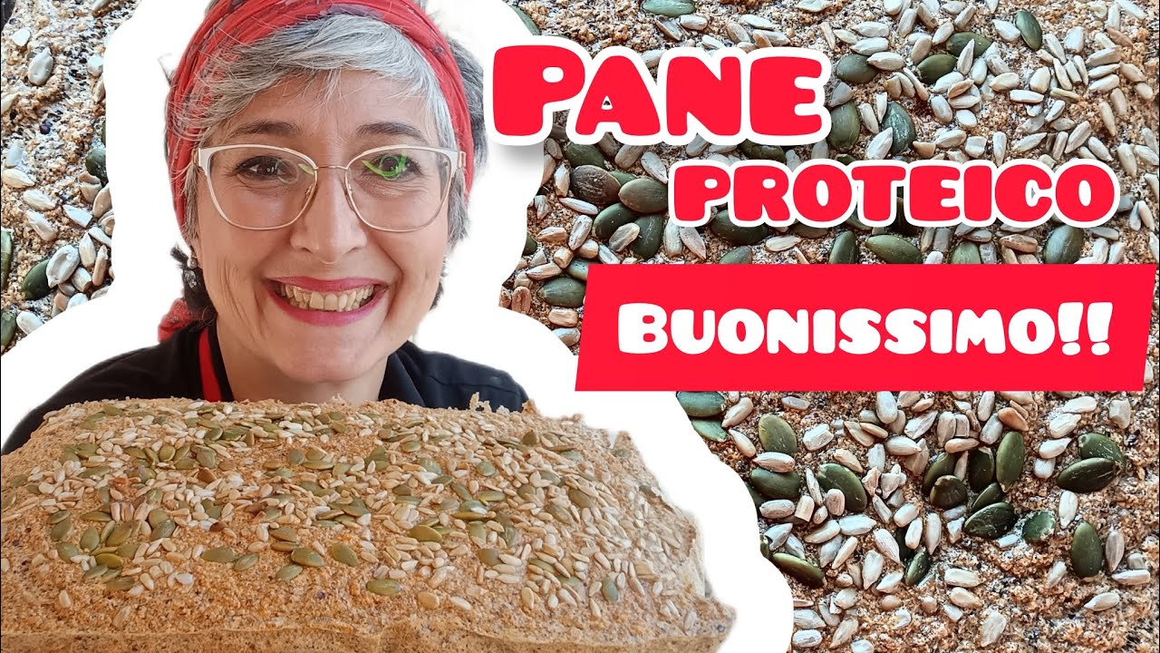 PANE PROTEICO SENZA FARINA, SOLO ALBUME E SEMI