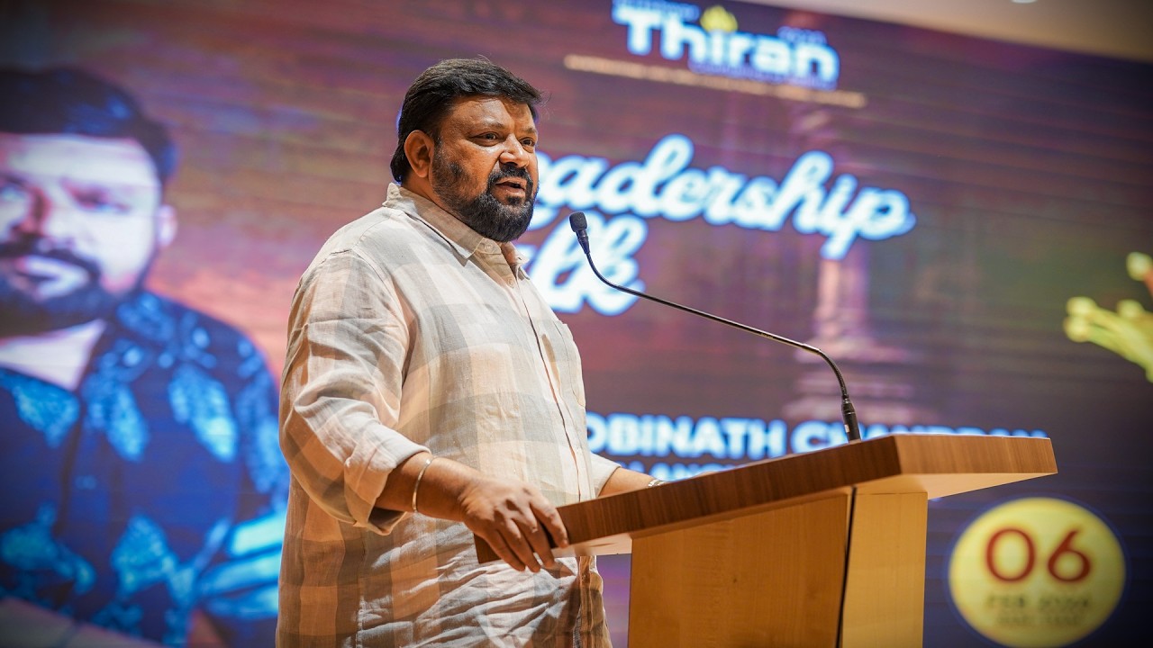 👑✨ Leadership Talk with Gobinath Chandran | Thiran 2026! 👑
