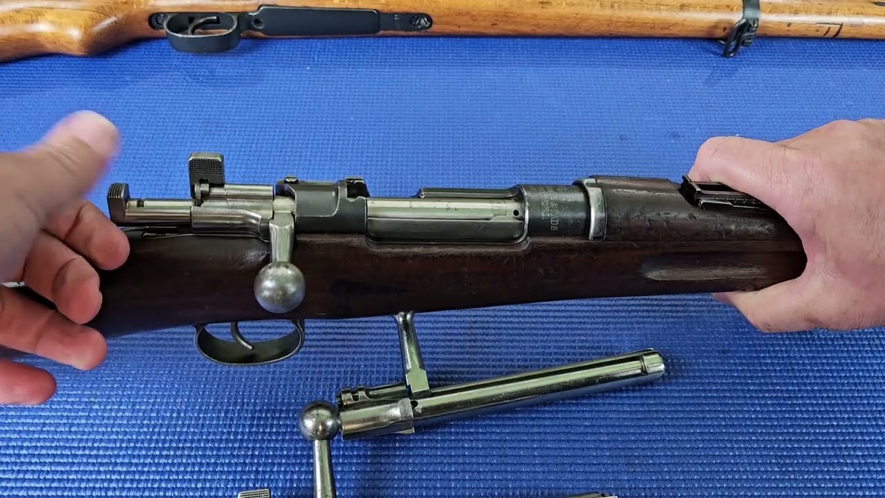 Rozwój zamków w karabinach Mauser. 1889/1893/1896/1898