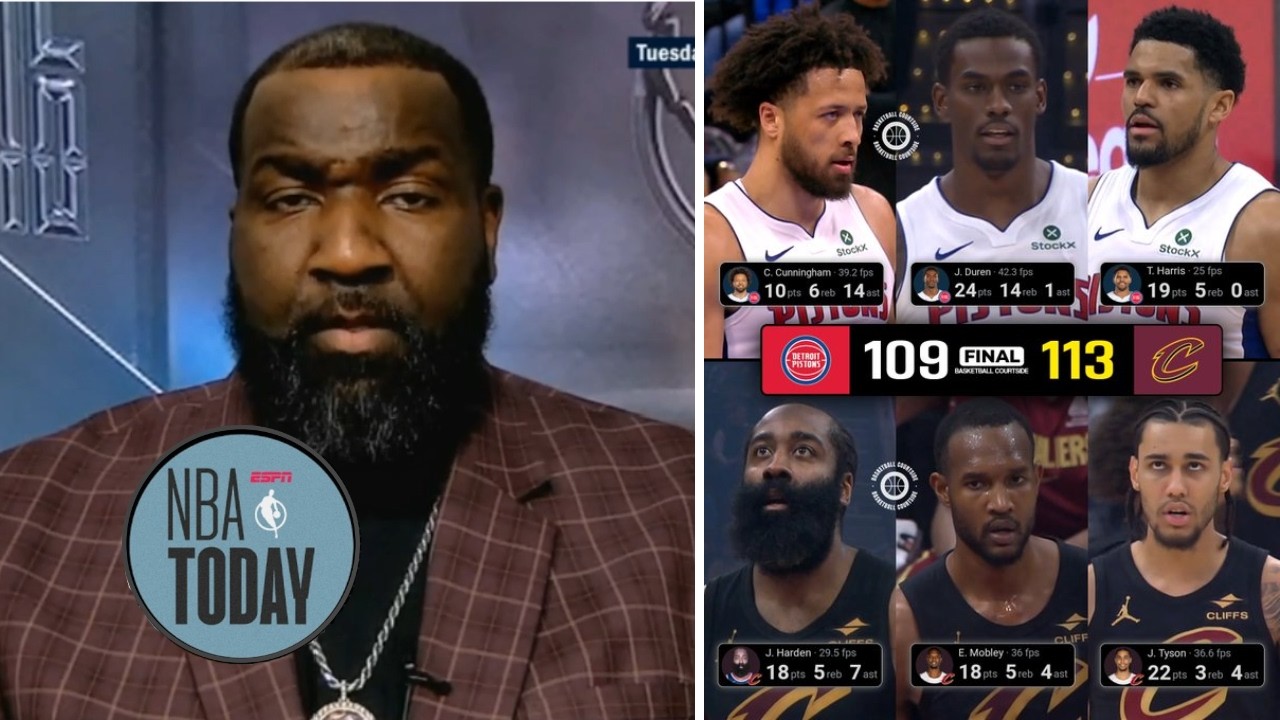 NBA Today | Cavs are the best team in the East - Perk on Harden + Mitchell takes down No. 1 Pistons🔥