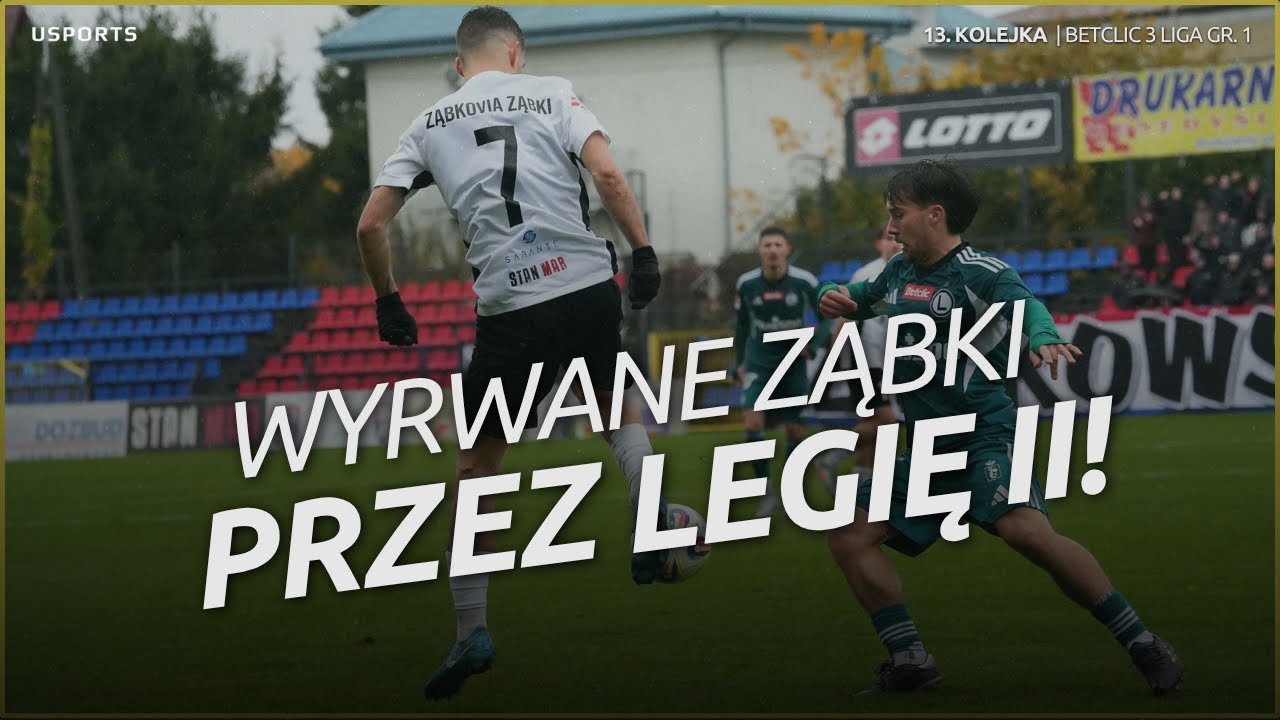 Magazyn skr&oacute;t&oacute;w 13. kolejki | Betclic 3 liga gr.1