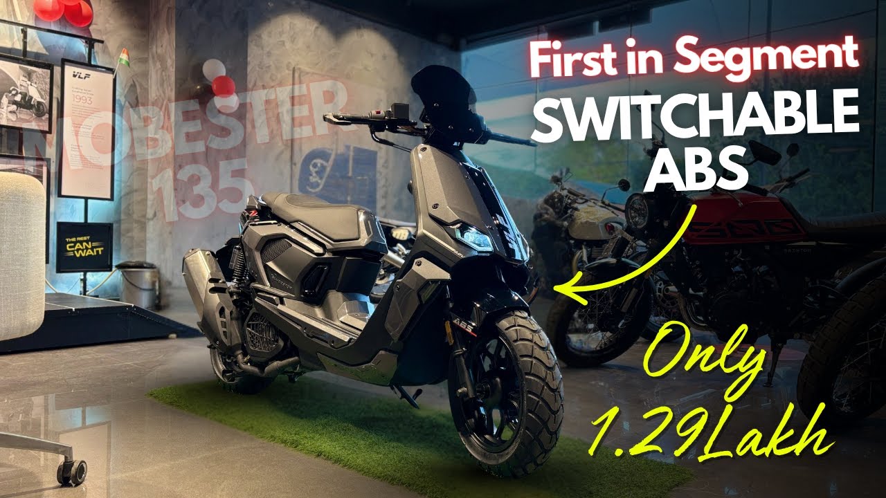 VLF Mobster 135 : Review | BEST SCOOTER IN THE SEGMENT?