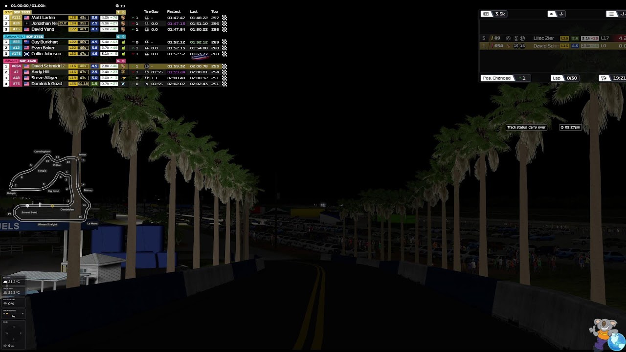 WCR League S16W2 IMSA @ Sebring | iRacing Broadcast
