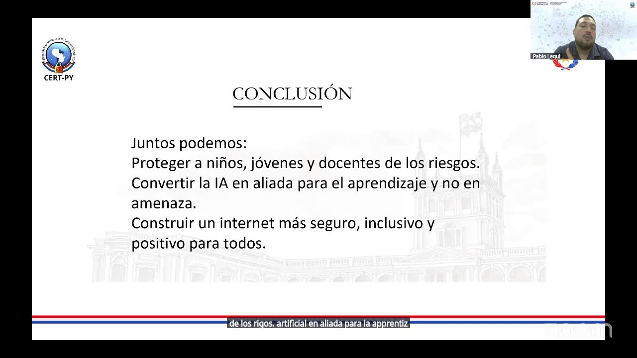 Seguridad Digital para Educar en Tiempos de IA