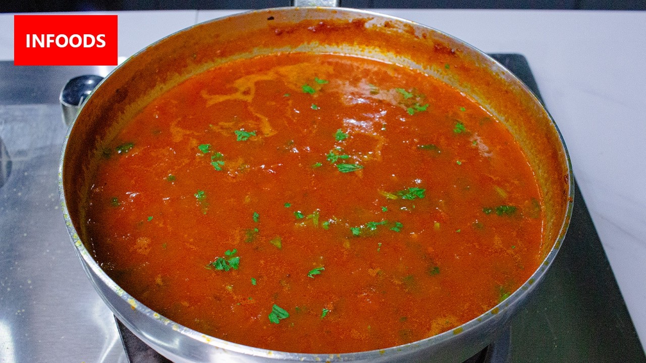 Tomato Stew Recipe | How to Cook Rice and Tomato Stew | Infoods