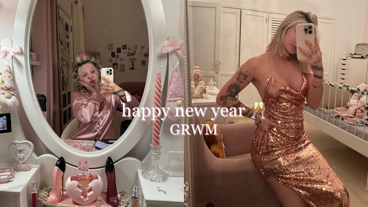 ✩˚ VLOG: organizando mi 2024🥂, vision board, GRWM para salir de fiesta…