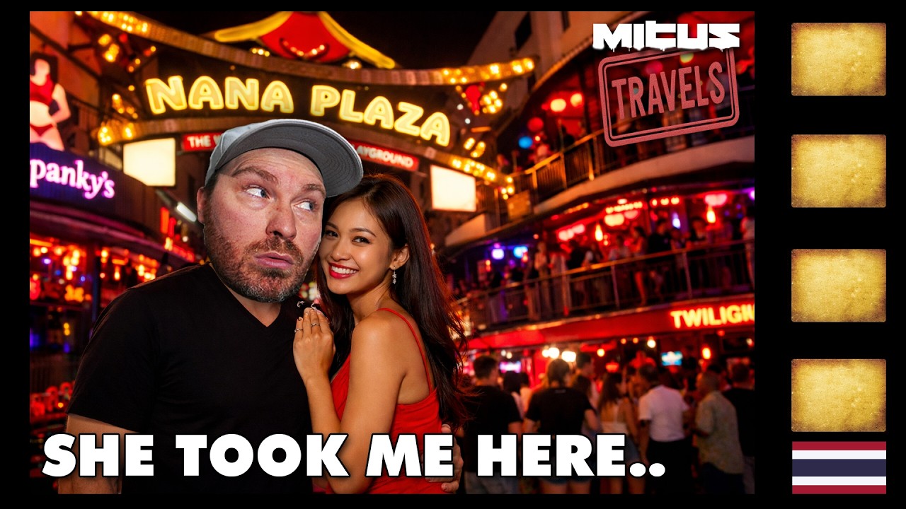 My Date Took Me To Nana Plaza.. 🇹🇭 | MITUS Travels.