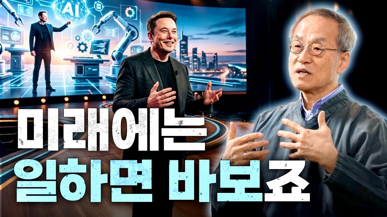 일론머스크가 말하는 AI 미래소득은 현실성이 있을까? 최재천의 아마존 | 전지적 관찰자 시점