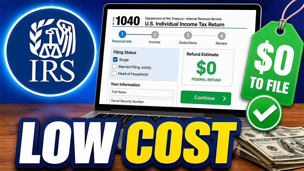 How To File Taxes Cheap Or For Low Cost