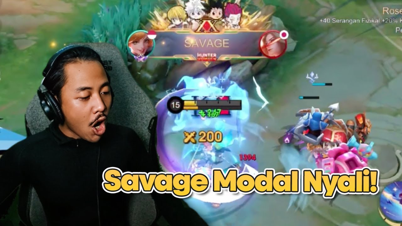 SAVAGE MODAL NYALI 🔥 Fanny Dwi Woii Akhirnya Bisa Savage Lagi - Mobile Legends