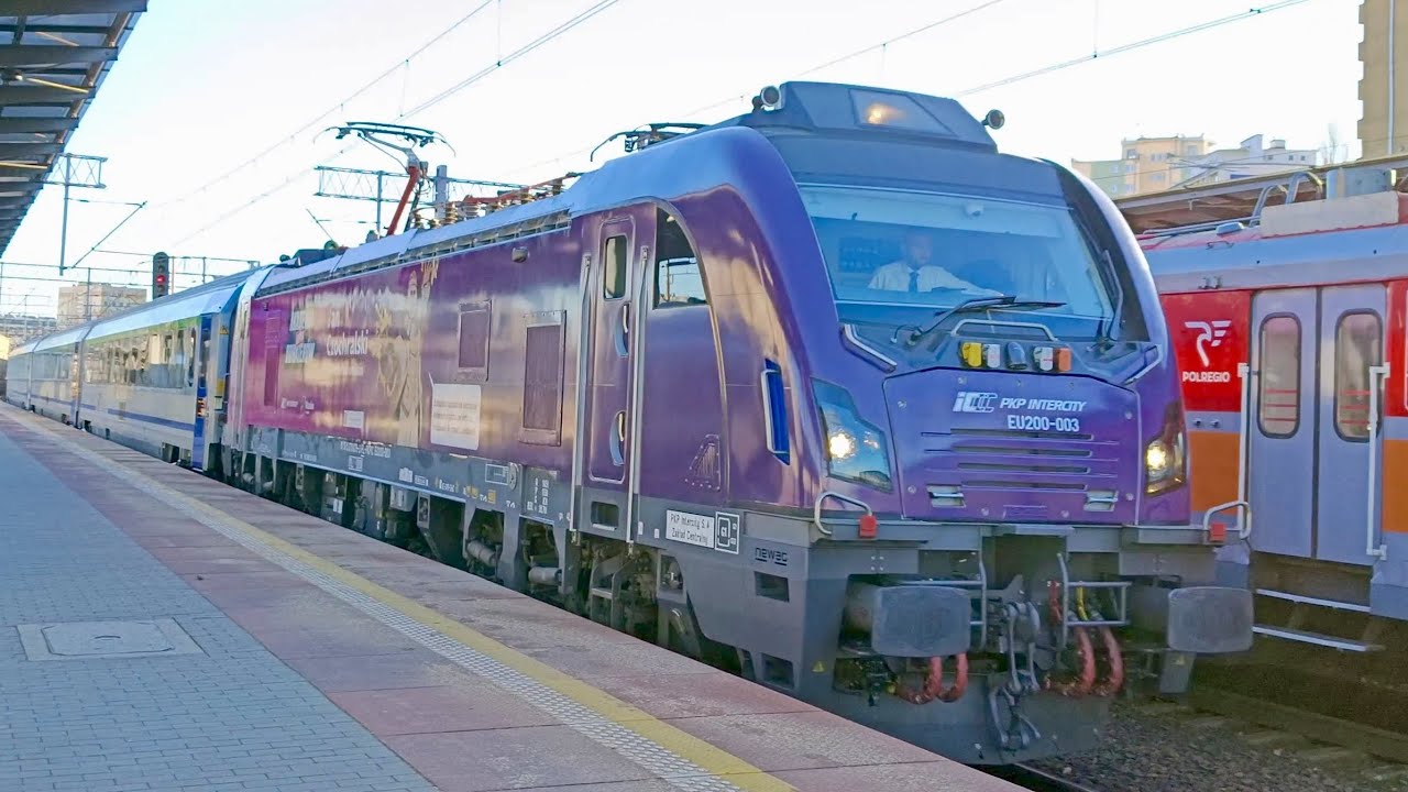 Wielki mix pociągów z 2025 roku ze stacji Gdynia Główna 