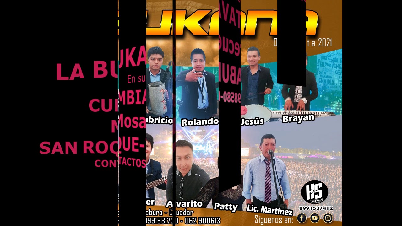 LA BUKANA 2020-2021 Cumbias otavaleñas                                        (Ñucanchi Ñan y màss)
