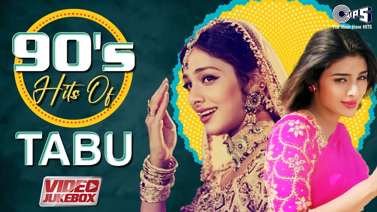 90's Hits Of Tabu Songs - Video Jukebox | 90s Hindi Songs | Raah Mein Unse | Aayiye Aap Ka Intezaar