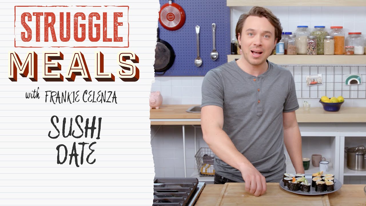 A Full Sushi Dinner For Two! UNDER $15 | Struggle Meals
