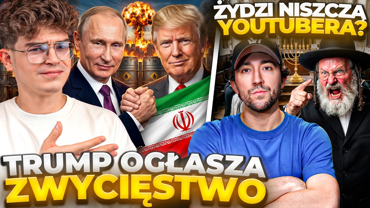 ŻURNALISTA PANIKUJE I CENZURUJE MATERIAŁ? (TRUMP, IRAN, FAZOWSKI, PUTIN, TYLER OLIVEIRA, BOXDEL)