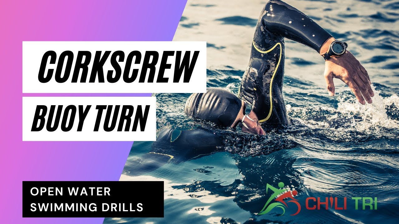 How to do corkscrew or backstroke rollover buoy turns in open water