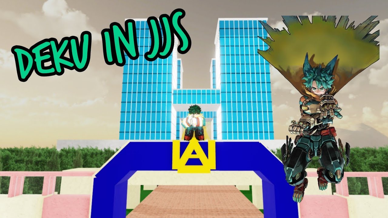 My Deku moveset showcase || Jujutsu Shenanigans