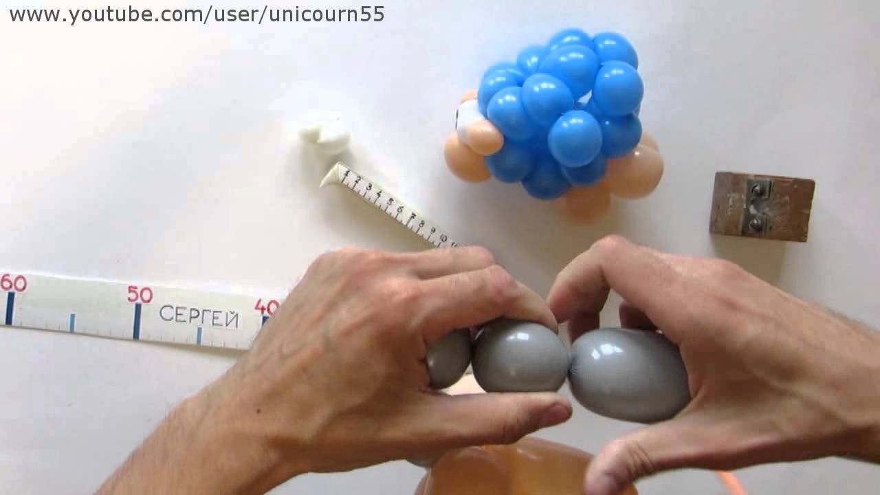 Овечка или барашек из шаров / lamb of balloons (Subtitles)