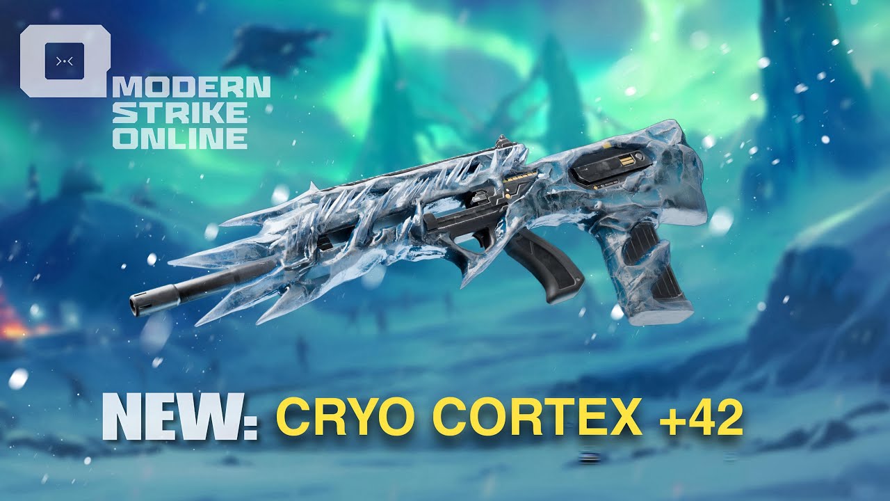New Season 52 Assault Rifle! The Cryo Cortex Is Insane! 🥶 | Modern Strike Online |