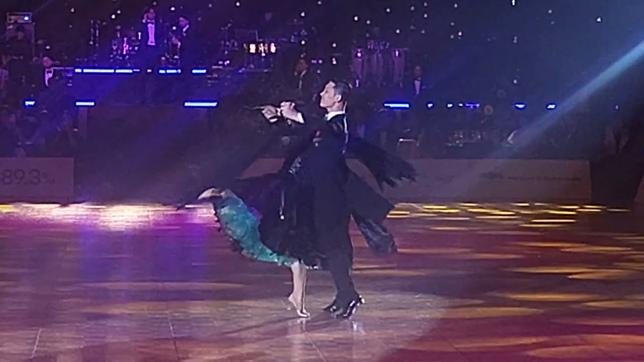 Jianan Peng & Jiaci Zhong Slowfoxtrot Solo final Korea Open Ballroom Korea Open 2024 championship