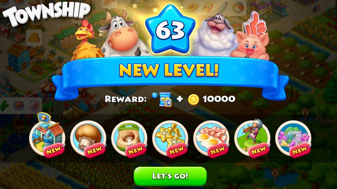 Hit Level 63! 🥳 Upgrading My Barn | Township