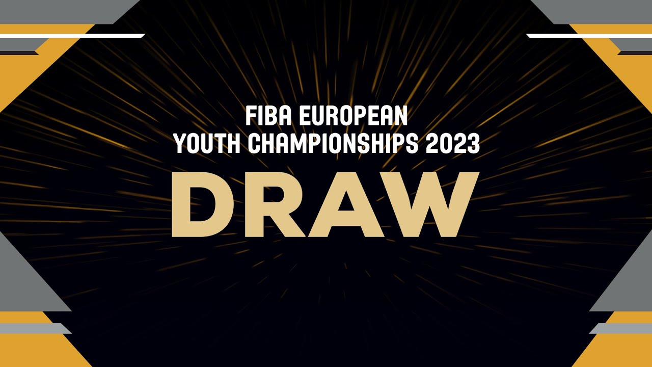 FIBA European Youth Championships 2023 | Draw