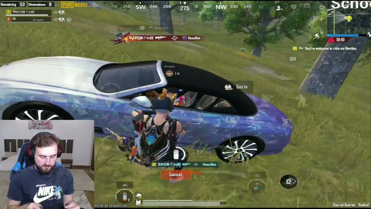 رايدن دو سكواد مع وعودي أقوى بنت اماراتية ولقطة الموسم من رايدن #pubgmobile