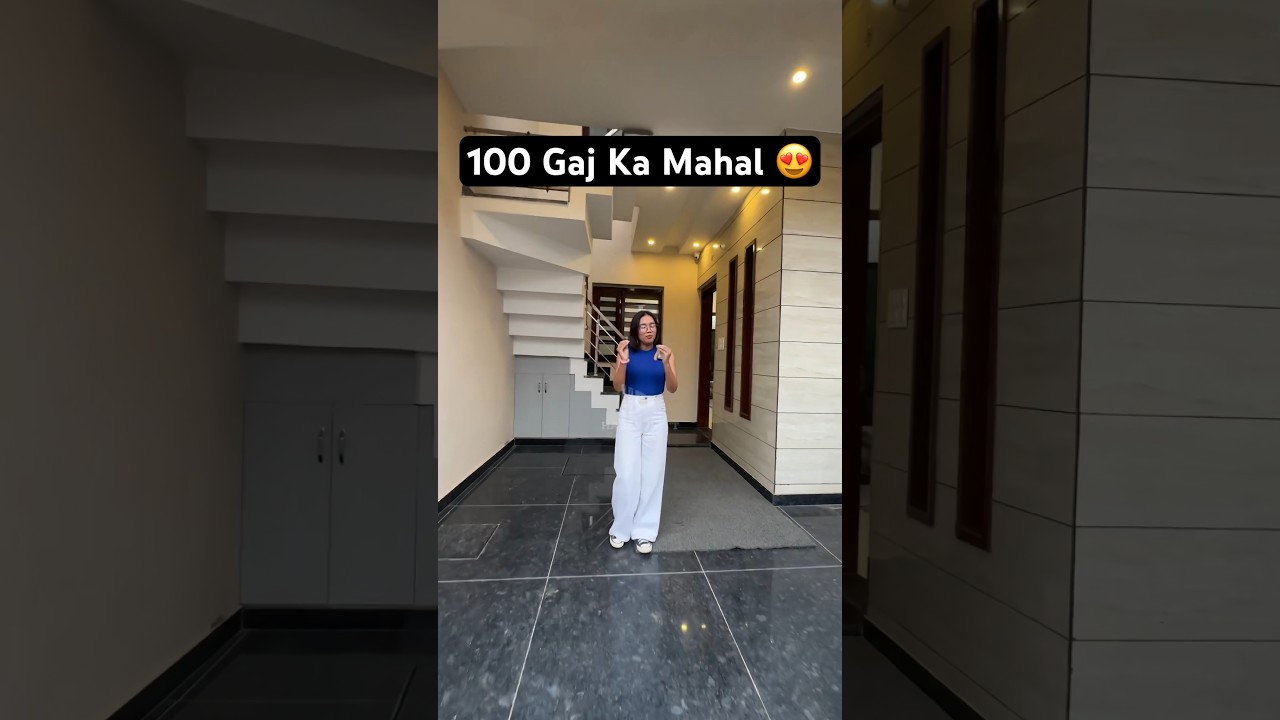 100 Gaj Ka Mahal 😍 Mohali #youtubeshorts #luxuryhomes #luxuryproperty #housedesign #harrydutt
