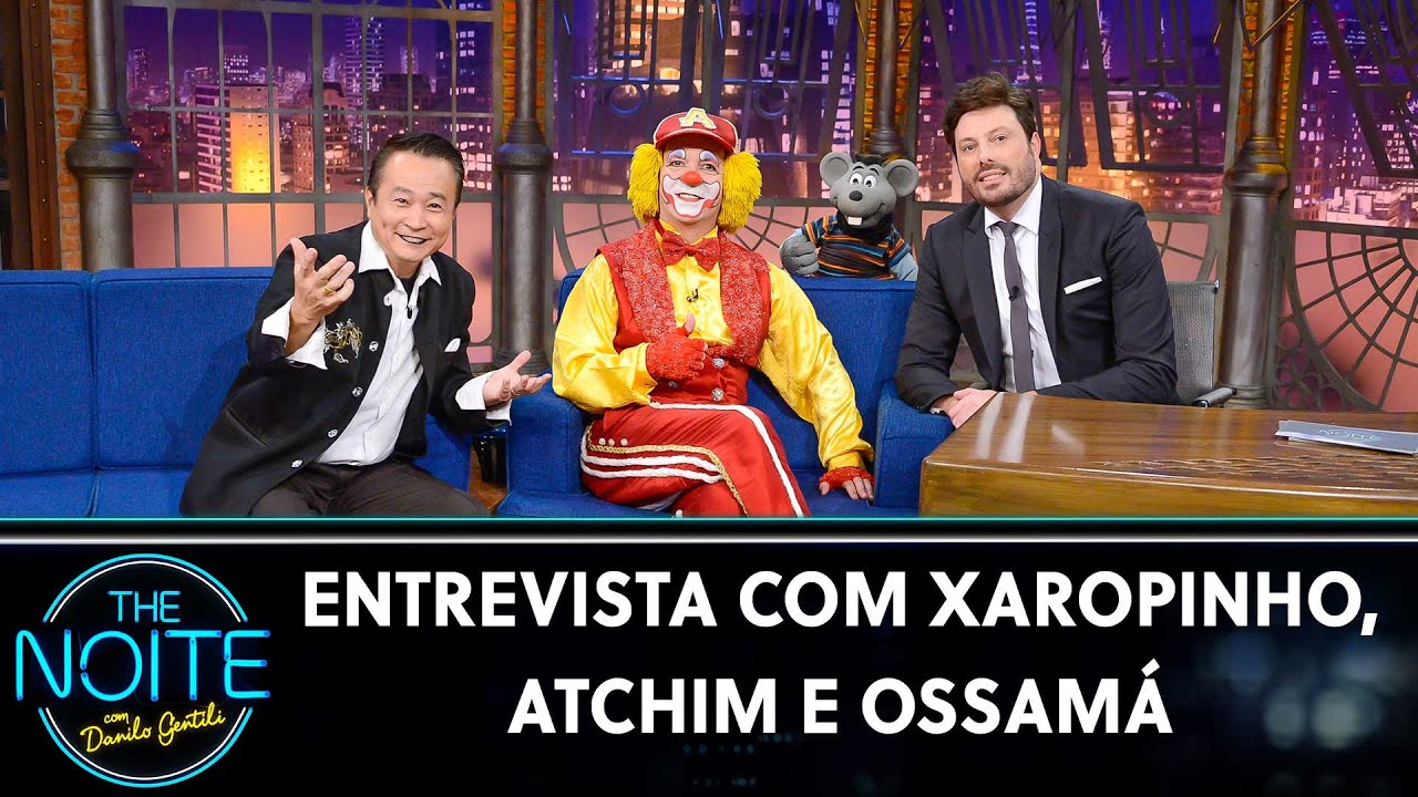 Entrevista com Xaropinho, o palhaço Atchim e o mágico Ossamá Sato | The Noite (02/06/22)