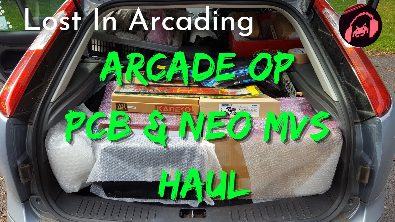 Arcade Op PCB &  MVS Haul