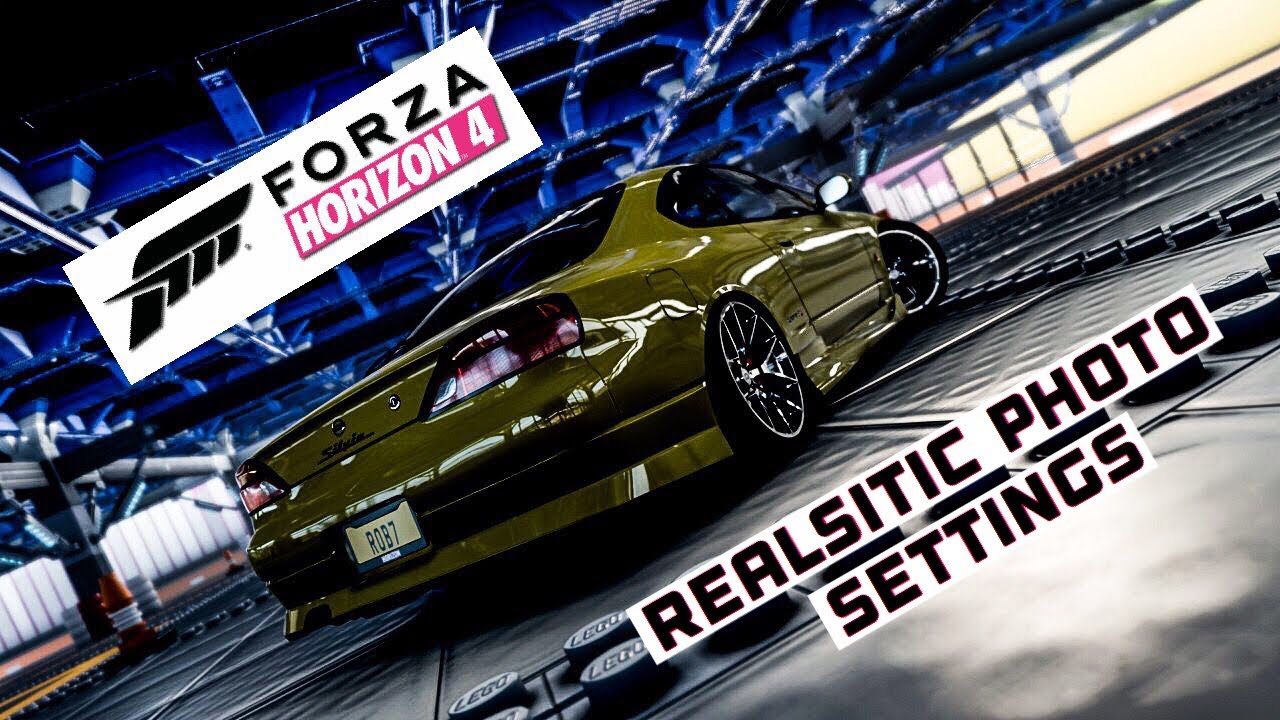 FORZA HORIZON 4 realistic photo settings