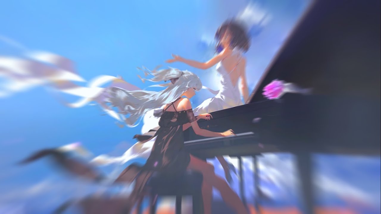 misogi - clairvoyant (intro looped & slowed) x Bronya and Seele Honkai Impact 3
