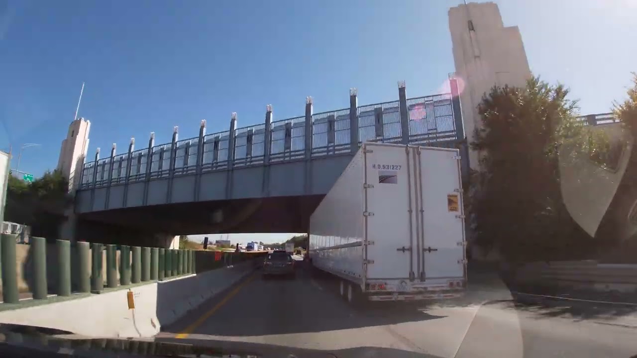 Interstate 75 North Ride Along Downtown Cincinnati, Ohio to Bethany, Ohio.