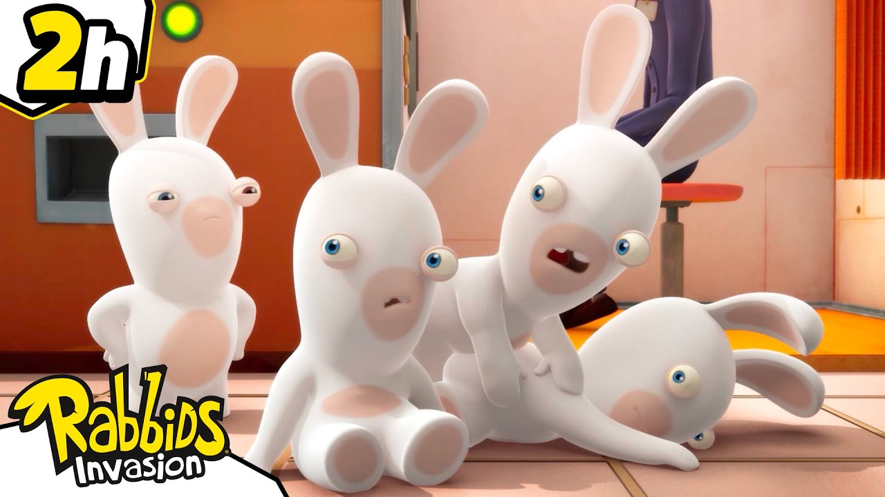 ¡Supermercado caótico! 🛒 | Rabbids La Invasión 🐰 | Recopilación 2H | Dibujos animados