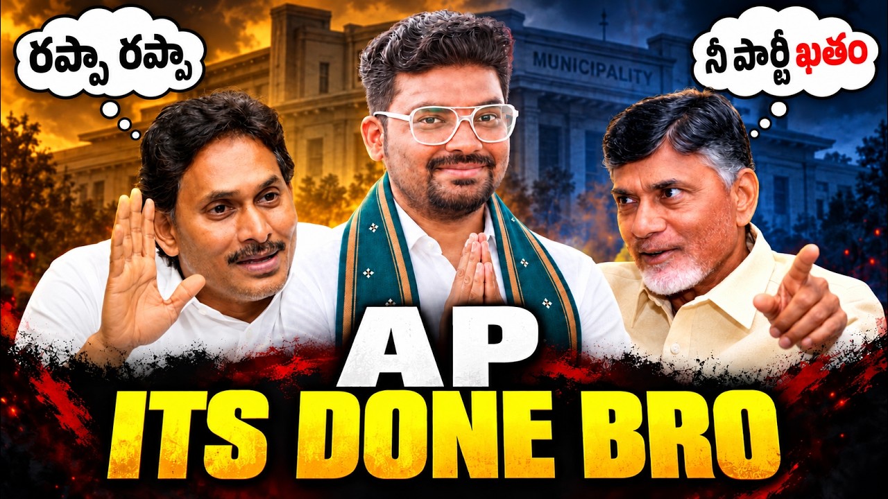 Why TDP & YSRCP Fighting So Hard For Andhra Pradesh Municipal Elections?| Kranthi Vlogger